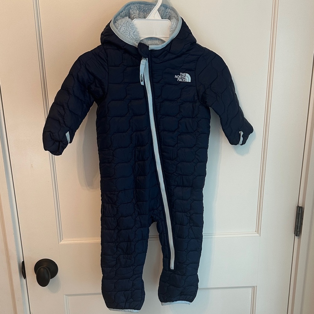 The North Face Dark Blue Uniball Snow Suit